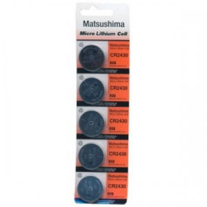 Accurate Ampere matsushima-cr2430-lithium-battery-3v- micro lithium cell